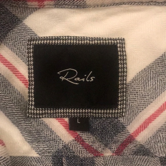 Plaid Rails Button Down! - Picture 2 of 2